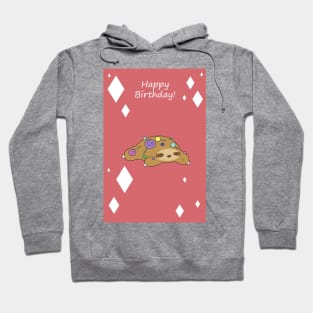 "Happy Birthday" Candy Sloth Hoodie